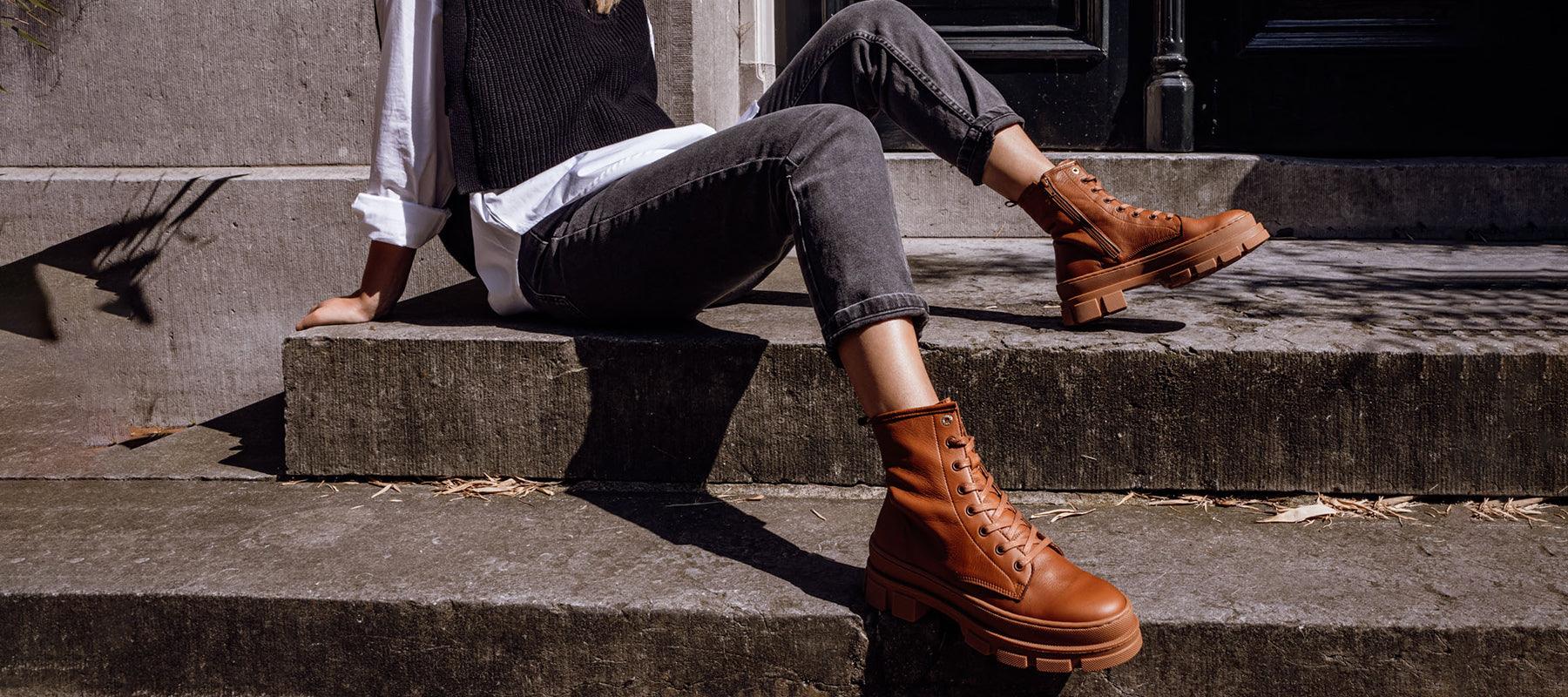 Kleurtrend najaar 2021: Cognac - Tango Shoes