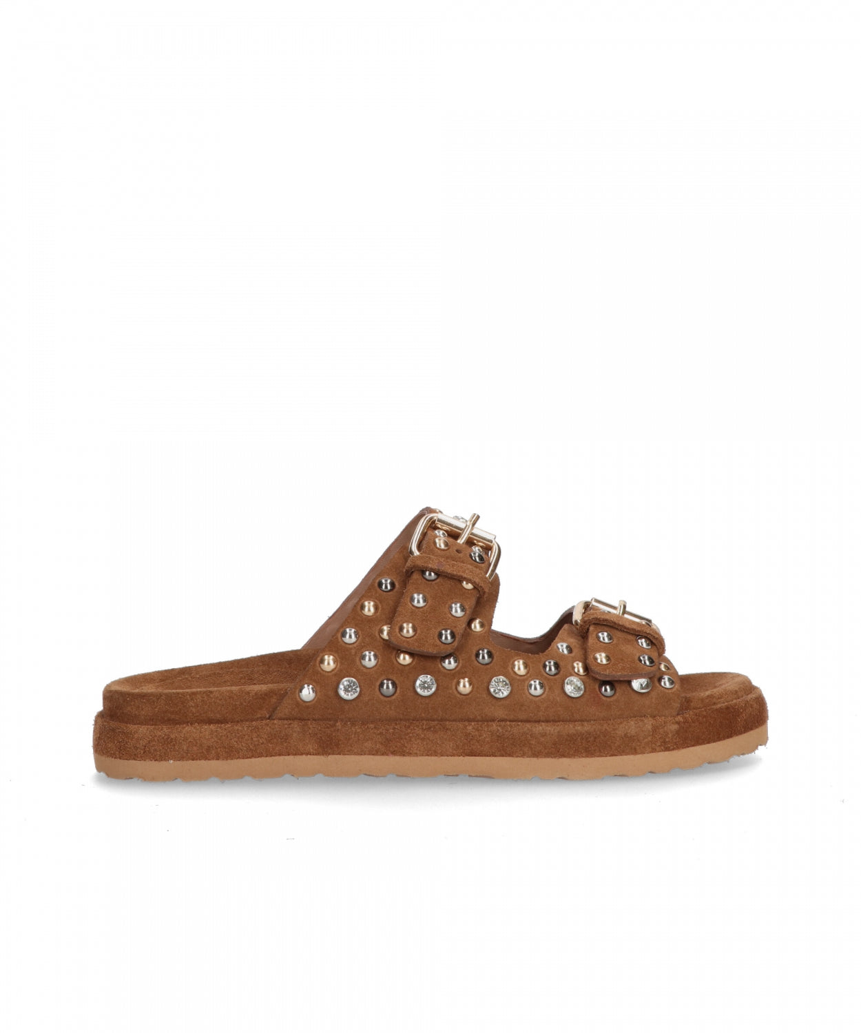 Donkerbruine slippers effie main image 0