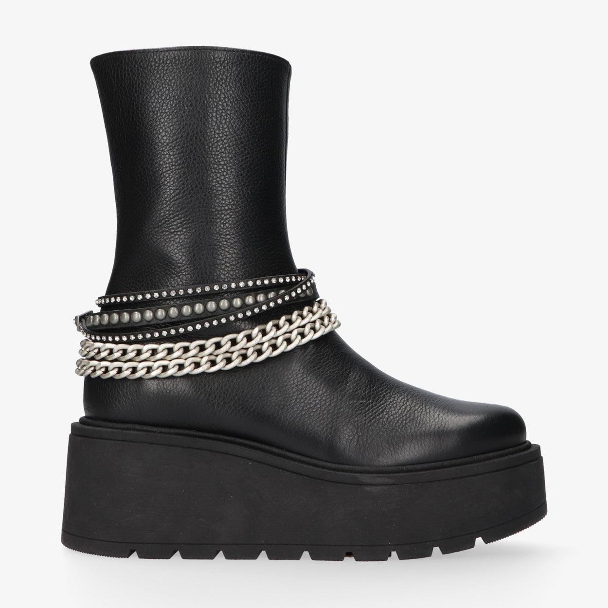 Zilveren sierriempje 6-a - Tango Shoes