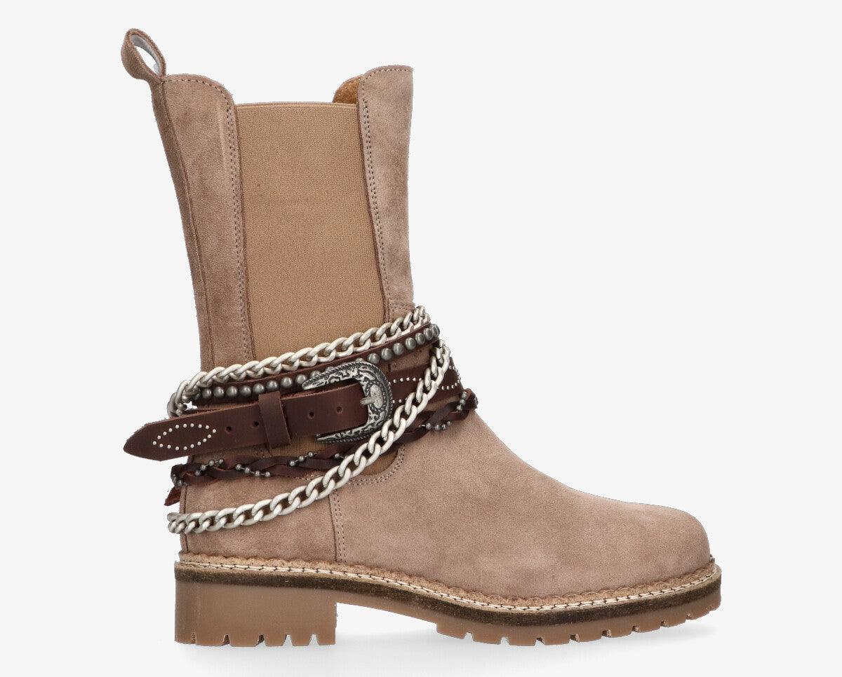 Leren sierriempje 4-a bruin - Tango Shoes