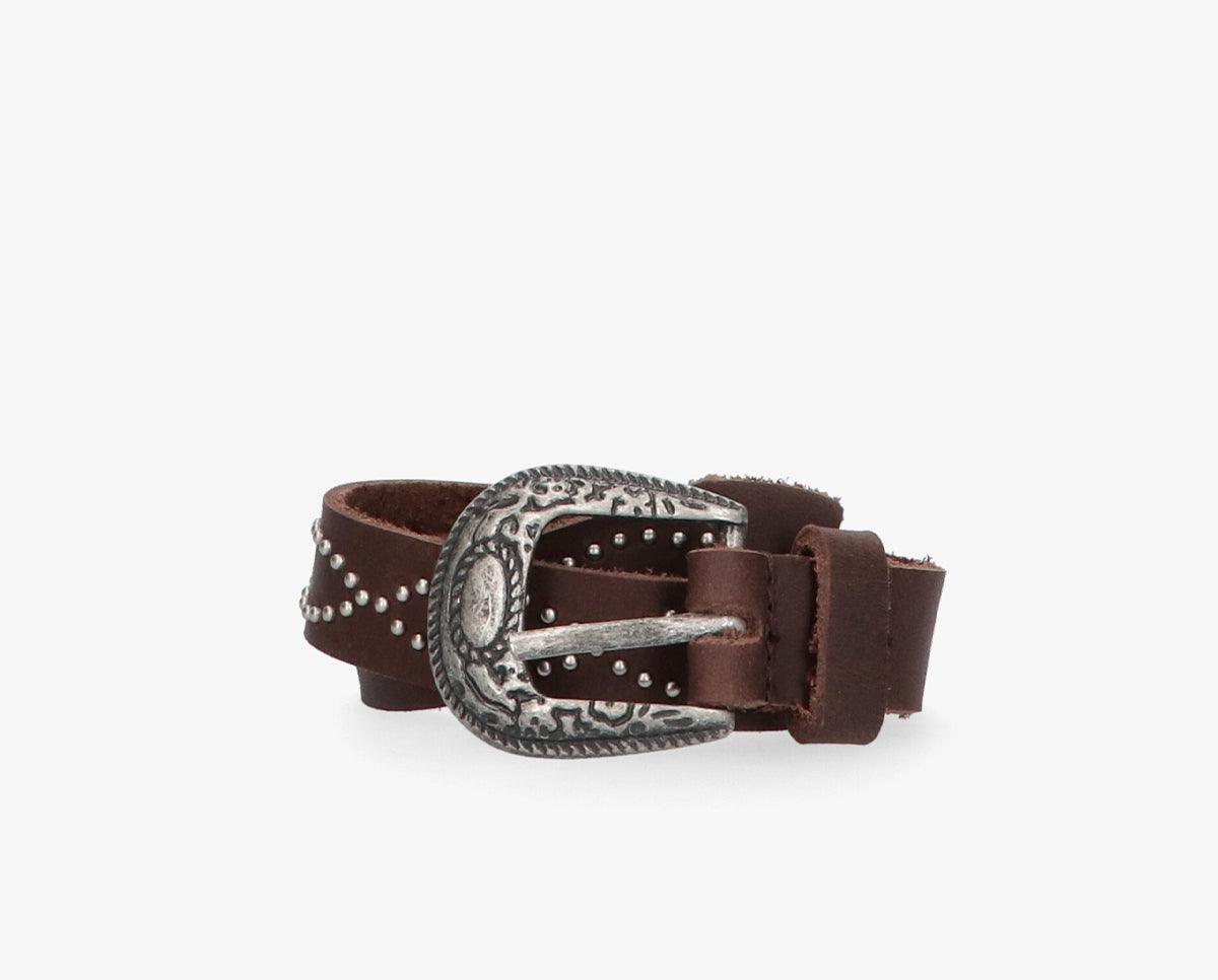 Leren sierriempje 1-a bruin - Tango Shoes